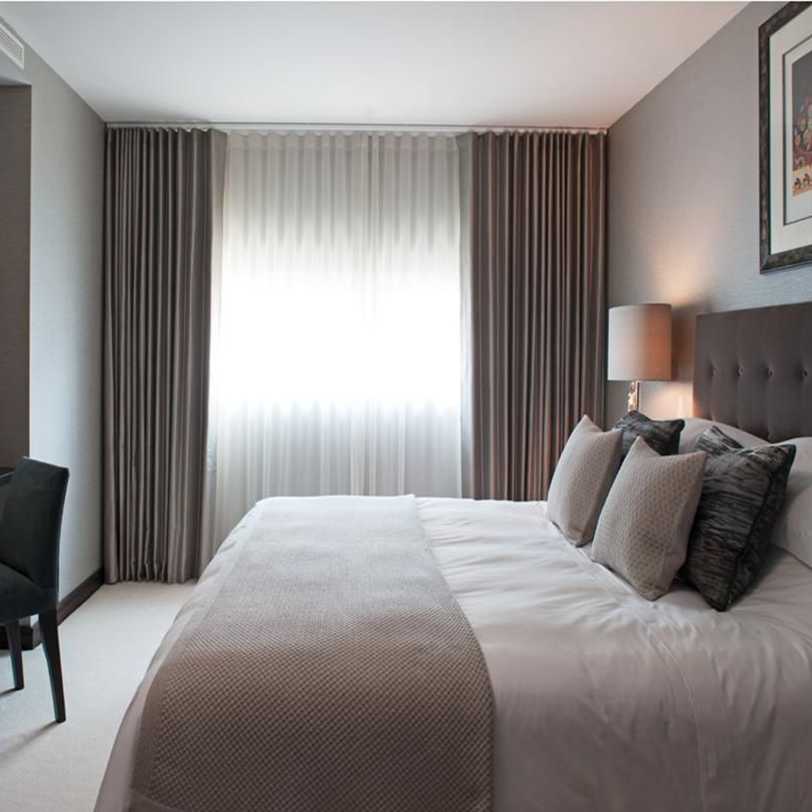 ستائر قطنية طبيعية