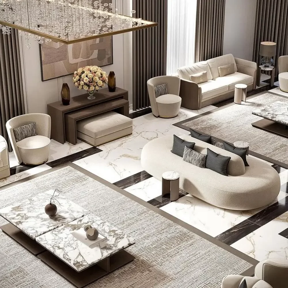 أفضل تصاميم الأرائك الزاوية للمنازل العصرية